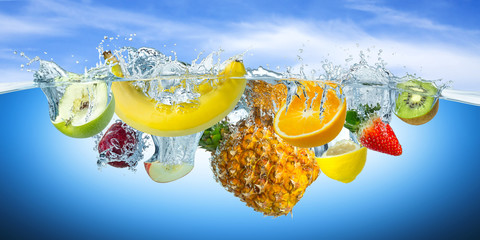 Plakat fruit splash