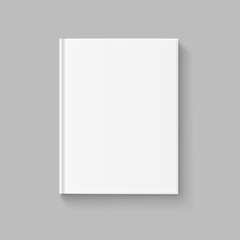Vector Blank Cover for Book or Magazine Template