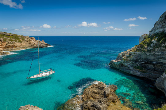 Fototapeta Dreamy bay seascape