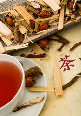 Tee für traditionelle chinesische Medizin