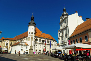 Obraz premium Stadtansicht von Maribor