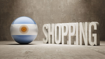 Argentina. Shopping Concept.