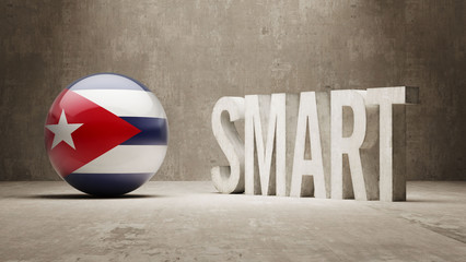 Naklejka premium Cuba. High Resolution Smart Concept.