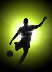 Soccer or football background - 77849015