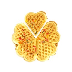 Heart shape waffle