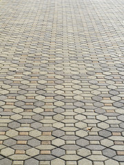 stone and cement floor in park