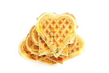 Heart shape waffle