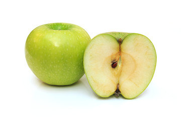 apple on white background