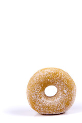 Obraz na płótnie Canvas Fresh isolated donuts on white background