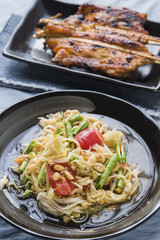 Papaya salad Thailand
