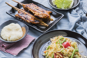 Papaya salad Thailand