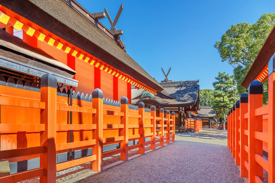 Sumiyoshi Grand Shrine in Osaka