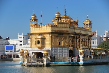 Naklejka na ściany i meble Golden Temple in Amritsar 4.