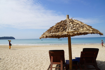 ミャンマー   ガパリビーチの休日