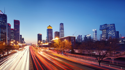 Plakat Beijing cityscape