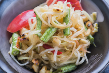 Papaya salad Thailand