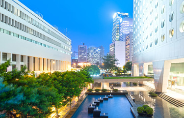 Fototapeta premium Hong Kong city at night