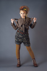 Beautiful woman portrait