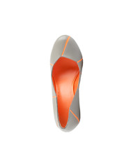 Fashionable women shoe from above