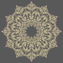 Floral  Pattern. Orient Abstract Background