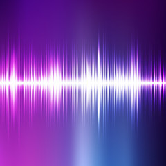 Abstract music equalizer. colorful vector illustration.