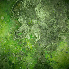 green old rust metal plate background