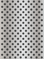 Metal perforated texture background