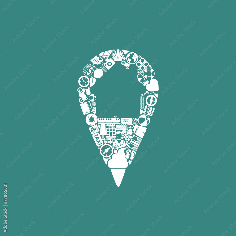 Poster pointer icon