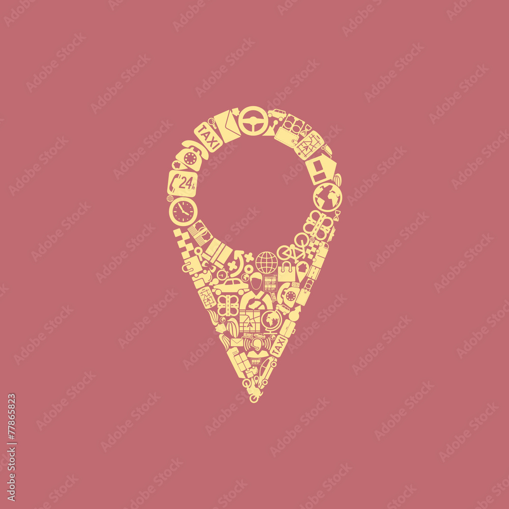 Poster pointer icon