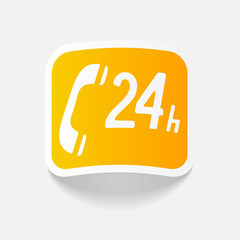 realistic design element: support service