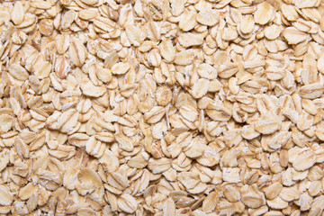 texture background - close up of oatmeal