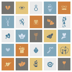 Happy Valentines Day Icons