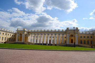 Alexander Palace in Tsarskoye Selo.
