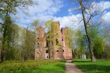 Pavilion Arsenal in Alexandrovsky Park, Tsarskoe Selo.