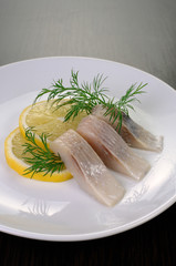 Appetizer of herring