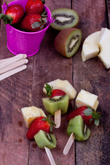 fruit skewers