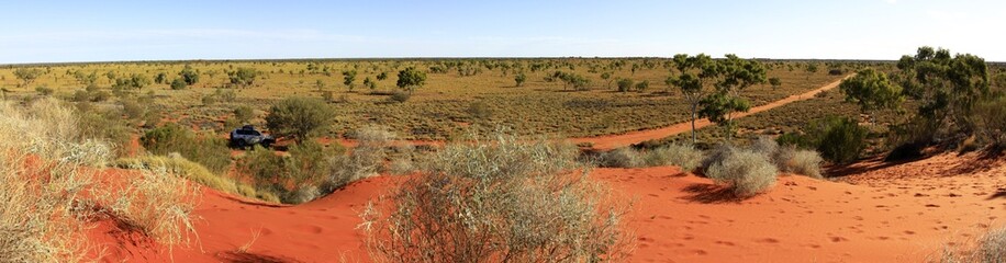Red sanddunes, Welford NP, Queensland, Australia