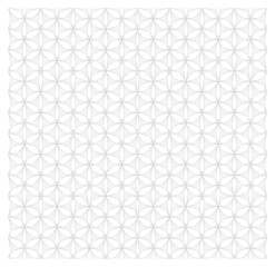 White and gray floral seamless pattern