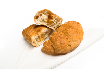 Croissant alla marmellata