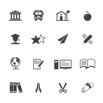 Education Icon set