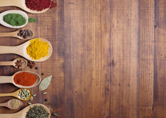 Various spices