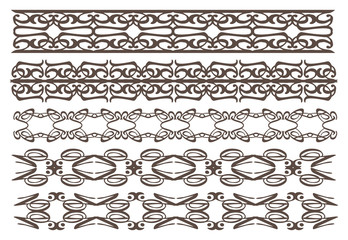 Fototapeta premium Vintage decorative design elements