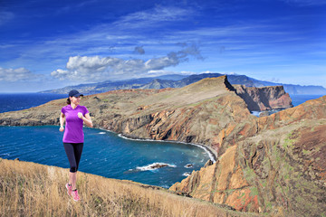 jogging woman