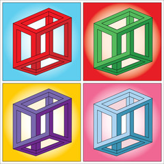 WEB ART DESIGN Illusion paradoxe impossible bizarre 010