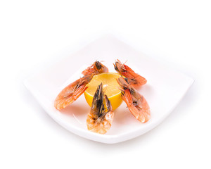 Tasty shrimps.