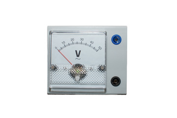 Voltmeter panel