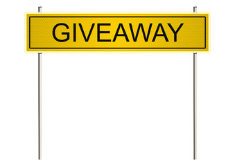 Giveaway traffic sign.