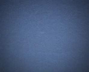 Vignette Blue fabric texture for background