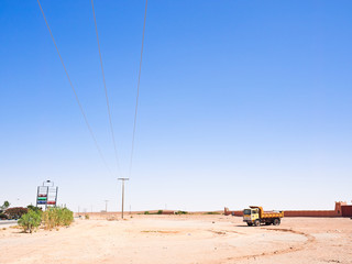 モロッコの荒野
