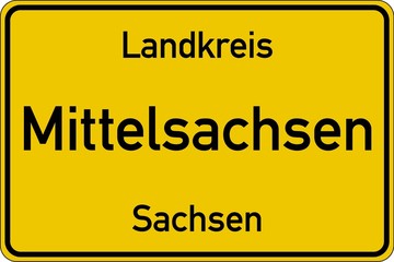 Landkreis Mittelsachsen in Sachsen
